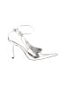Zara Metallic Silver Heels Size EU 40 - photo 1