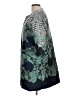 Eva Franco 100% Polyester Print Green Coat Size 10 - photo 5