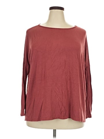 A.gain 3/4 Sleeve Top (view 1)
