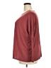 A.gain Burgundy 3/4 Sleeve Top Size 2X (estimated) - photo 5