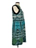 ECI Graphic Teal Cocktail Dress Size 12 - photo 4