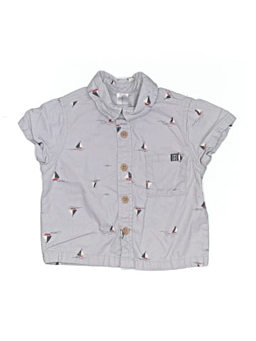 Modern Moments Short Sleeve Button-Down Shirt (view 1)