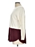 MICHAEL Michael Kors Color Block Ivory Pullover Sweater Size L - photo 5