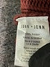 John & Jenn 100% Cotton Burgundy Pullover Sweater Size XS - photo 8