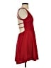 Shein Solid Red Cocktail Dress Size 4 - photo 4
