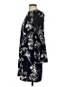 Halogen 100% Polyester Print Black Casual Dress Size S - photo 5