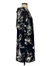 Halogen 100% Polyester Print Black Casual Dress Size S - photo 4