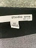 Studio One Graphic Black Cocktail Dress Size 1X - photo 7