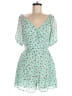 Slate & Willow Hearts Teal Romper Size M - photo 1
