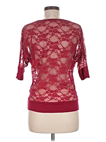 Papaya 3/4 Sleeve Top (view 2)