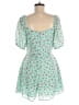 Slate & Willow Hearts Teal Romper Size M - photo 2