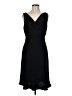 Evan Picone 100% Polyester Solid Black Cocktail Dress Size 6 - photo 1