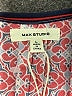 Max Studio Argyle Red Casual Dress Size L - photo 7