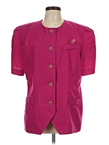 Leslie Fay Short Sleeve Blouse (view 1)