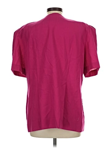 Leslie Fay Short Sleeve Blouse (view 2)