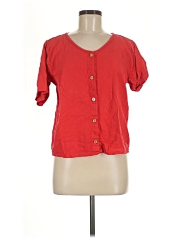 Eucalyptus Short Sleeve Blouse (view 1)