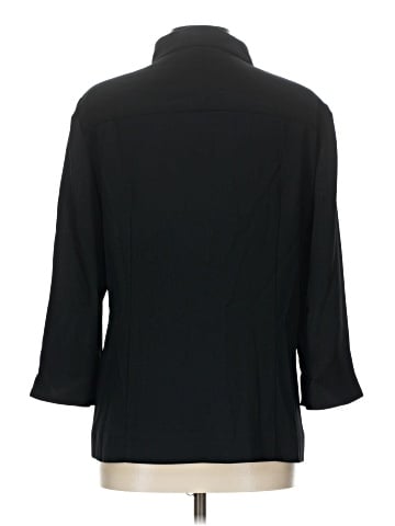 Garfield & Marks 3/4 Sleeve Button-Down Shirt (view 2)