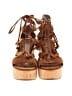 FRYE Tan Wedges Size 7 - photo 2
