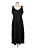 Eddie Bauer Solid Black Casual Dress Size L - photo 1