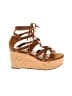FRYE Tan Wedges Size 7 - photo 1