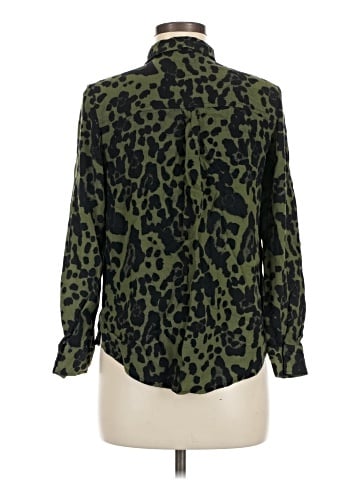 Topshop Long Sleeve Blouse (view 2)