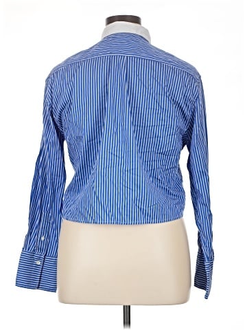 Madewell Relaxed Button-Up Cropped Shirt (view 2)