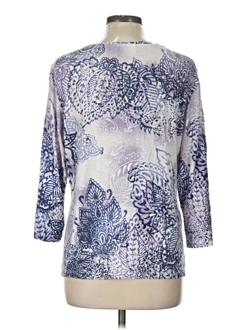 Zenergy by Chico's 3/4 Sleeve T-Shirt (view 2)