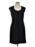 Spense Solid Black Cocktail Dress Size 10 - photo 1