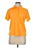 Pebble Beach 100% Polyester Orange Short Sleeve Polo Size M - photo 1