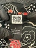Studio 1940 100% Polyester Black 3/4 Sleeve Blouse Size L - photo 7