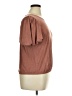 Green Envelope Brown Short Sleeve Top Size XL - photo 4
