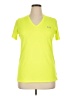 Under Armour 100% Polyester Yellow Active T-Shirt Size XL - photo 1