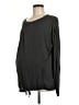 Seraphine Gray Long Sleeve Top Size Med Maternity - photo 1