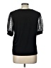 CeCe Black Short Sleeve Top Size L - photo 2