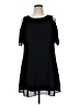 Apt. 9 100% Polyester Solid Black Casual Dress Size 14 - photo 1