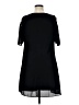 Apt. 9 100% Polyester Solid Black Casual Dress Size 14 - photo 2