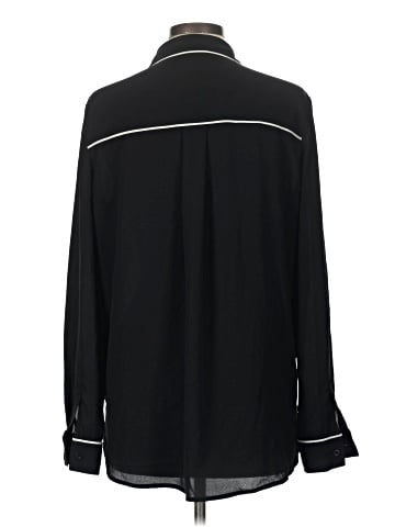 Topshop Long Sleeve Blouse (view 2)