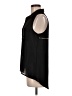 Sans Souci 100% Polyester Black Sleeveless Blouse Size M - photo 5
