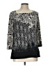 Madison Black 3/4 Sleeve Blouse Size L - photo 1