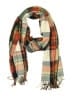 J.Crew 100% Acrylic Plaid Tan Scarf One size - photo 1