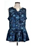 Reborn Blue Sleeveless Blouse Size L - photo 1