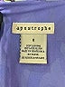Apostrophe 100% Polyester Paisley Purple Cocktail Dress Size 8 - photo 7