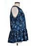 Reborn Blue Sleeveless Blouse Size L - photo 4