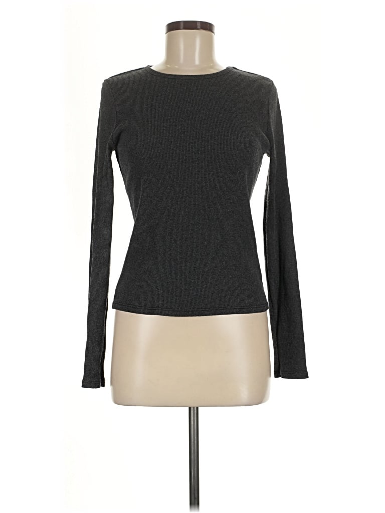 Pre-owned T.la Pullover Sweater In Gray