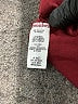 Gaze Burgundy Bodysuit Size M - photo 4