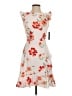 Donna Morgan Floral Gray Cocktail Dress Size 2 - photo 1