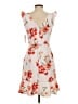Donna Morgan Floral Gray Cocktail Dress Size 2 - photo 2