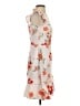 Donna Morgan Floral Gray Cocktail Dress Size 2 - photo 4