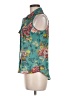 Self Esteem 100% Polyester Teal Sleeveless Blouse Size M - photo 5