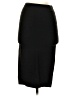 BCBGMAXAZRIA Solid Black Formal Skirt Size S - photo 1